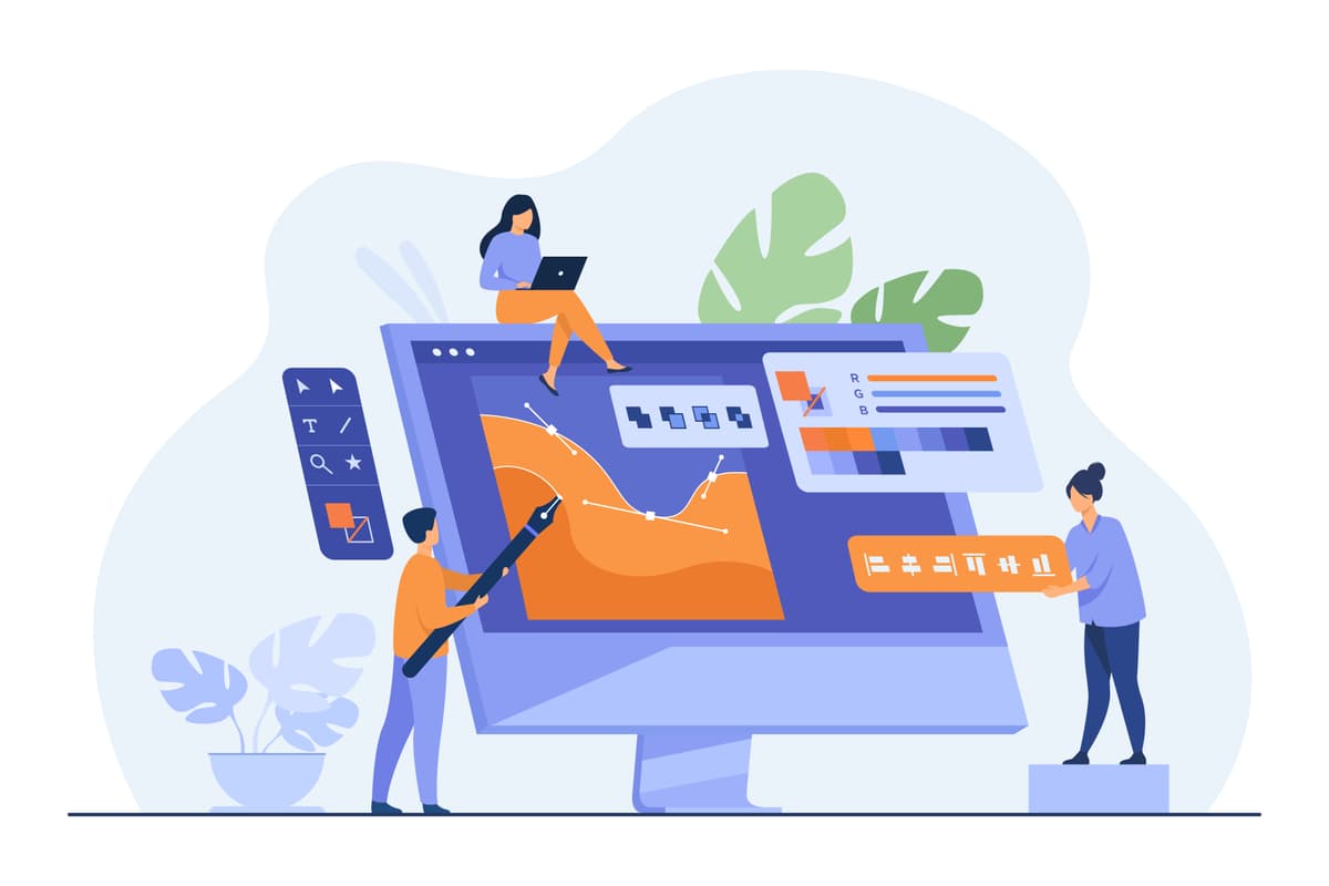 UI/UX Designer Illustration